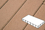 Плитка тротуарная Готика Profi, Плита, оранжевый, частичный прокрас, б/ц, 600*400*60 мм