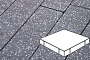Плитка тротуарная Готика, Granite FINERRO, Квадрат, Ильменит, 500*500*120 мм