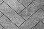 Плитка тротуарная Паркет Б.6.П.8 Искусственный камень Шунгит 600*200*80 мм