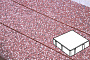 Плитка тротуарная Готика, City Granite FINO, квадрат, Емельяновский, 150*150*100 мм