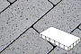 Плитка тротуарная Готика, City Granite FERRO, Плита, Белла Уайт, 400*200*80 мм