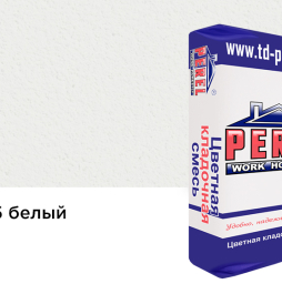 Цветной кладочный раствор Perel VL 5205 белый зимний, 50 кг