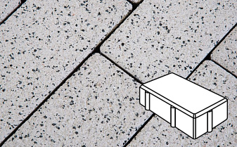 Плитка тротуарная Готика Granite FERRO, брусчатка, Покостовский 200*100*60 мм