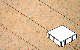 Плитка тротуарная Готика, City Granite FINO, квадрат, Павловское, 150*150*100 мм