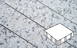 Плитка тротуарная Готика, City Granite FINERRO, Квадрат, Грис Парга, 300*300*60 мм