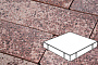 Плитка тротуарная Готика, City Granite FINO, Квадрат, Сансет, 500*500*100 мм