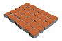 Плитка тротуарная SteinRus Классико Нео, Native, оранжевый, толщина 60 мм
