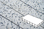 Плитка тротуарная Готика, Granite FINO, Плита, Грис Парга, 600*300*60 мм