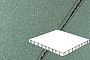 Плитка тротуарная Готика Profi, Плита, зеленый, частичный прокрас, б/ц, 1000*1000*100 мм