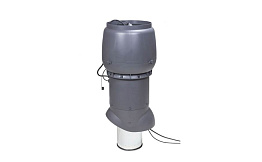 Изолированный вентиляционный выход Vilpe ECO250P/125/500 с шумопоглотителем, серый