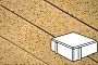 Плитка тротуарная Готика Granite FERRO, квадрат, Жельтау 150*150*80 мм