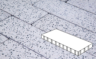 Плитка тротуарная Готика, Granite FINO, Плита, Покостовский, 800*400*80 мм