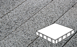 Плитка тротуарная Готика, City Granite FINO, Квадрат, Белла Уайт, 400*400*100 мм