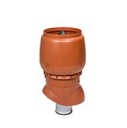 Изолированный вентиляционный выход Vilpe® XL - 160/ИЗ/500 кирпичный + колпак
