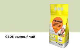 Затирка для швов weber.vetonit decor в мешке, зеленый чай, 2 кг