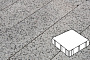 Плитка тротуарная Готика, City Granite FINO, Квадрат, Цветок Урала, 300*300*100 мм