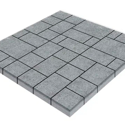 Плитка тротуарная SteinRus Инсбрук Альпен Б.7.Псм.6, Backwash, Гранит, толщина 60 мм