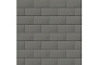 Плитка тротуарная SteinRus Прямоугольник Лайн А.6.П.4 гладкая, серый, 200*100*40 мм