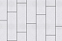 Плитка тротуарная Прямоугольник (Ла-Линия) Б.12.П.8 Стоунмикс белый, 750*250*80 мм