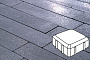 Плитка тротуарная Готика, Granite FINO, Старая площадь, Амфиболит, 160*160*60 мм