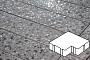 Плитка тротуарная Готика, Granite FINO, Калипсо, Галенит, 200*200*60 мм