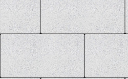 Плитка тротуарная Прямоугольник (Ла-Линия) В.5.П.10 гладкий белый 600*300*100 мм