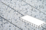 Плита тротуарная Готика Granite FINERRO, Грис Парга 1000*500*80 мм