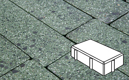 Плитка тротуарная Готика, Granite FINO, Брусчатка Б.2.П.6, Порфир, 200*100*60 мм
