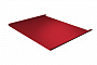 Фальцевая кровля Grand Line PE RAL 3003 рубиново-красный (двойной стоячий фальц)