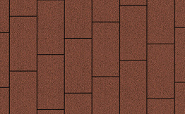 Плитка тротуарная Прямоугольник (Ла-Линия) Б.10.П.8 гранит красный, 300*150*80 мм