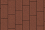 Плитка тротуарная Прямоугольник (Ла-Линия) Б.10.П.8 гранит красный, 300*150*80 мм