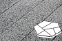 Плитка тротуарная Готика, Granite FINO, Полигональ, Белла Уайт, 893*780*80 мм