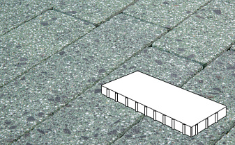 Плитка тротуарная Готика, Granite FINERRO, Плита, Порфир, 800*400*100 мм