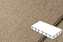 Плитка тротуарная Готика Profi, Плита, желтый, частичный прокрас, с/ц, 600*200*80 мм