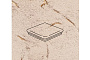 Клинкерная ступень угловая флорентинер ABC Antik Mushelweis, 335*335*10 мм