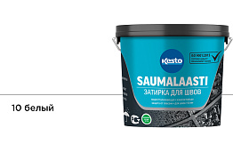 Затирка для швов Kesto Saumalaasti, 10 белый, 1 кг