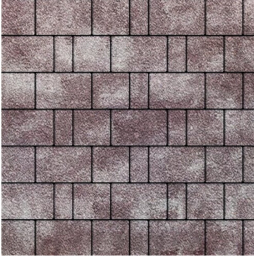 Плитка тротуарная SteinRus, Бельпассо А.23(М).Псм.4, Native, ColorMix Мокко, толщина 40 мм