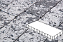 Плитка тротуарная Готика, City Granite FINERRO, Плита, Диорит, 900*300*80 мм