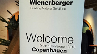 Участие Славдом в дилерской конференции Wienerberger в Дании