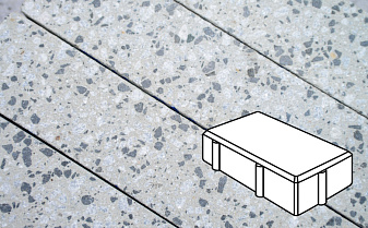 Плитка тротуарная Готика, City Granite FINERRO, Брусчатка, Грис Парга, 200*100*100 мм