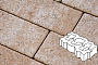 Плитка тротуарная Готика Natur FERRO, Газонная решетка, Оливковый, 450*225*80 мм