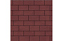 Плитка тротуарная SteinRus Прямоугольник Лайн А.6.П.4, Old-age, красный, 200*100*40 мм