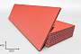 Керамогранитная плита Faveker GA20 для НФС, Rojo, 800*400*20 мм