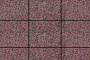Плитка тротуарная Квадрум Б.5.К.6 Гранит+ красный с черным 500*500*60 мм