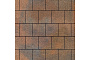 Плитка тротуарная SteinRus Валенсия Б.3.К.8, Native, ColorMix Штайнрус, 300*300*80 мм