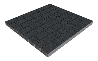 Плитка тротуарная SteinRus Инсбрук Альт Брик, Native, черный, толщина 60 мм