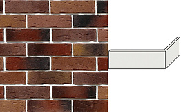 Декоративный кирпич White Hills Сити брик угловой элемент цвет 378-75