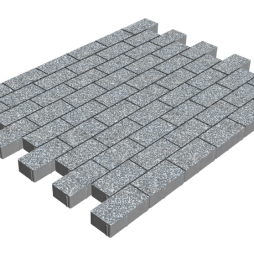 Плитка тротуарная SteinRus Прямоугольник Б.6.П.6 Backwash, Селигер, 200*100*60 мм