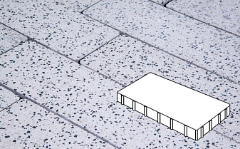 Плитка тротуарная Готика, Granite FINO, Плита, Покостовский, 600*400*80 мм