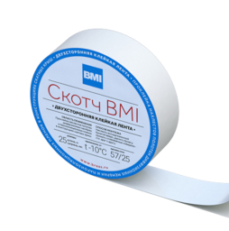 Скотч BMI BRAAS, рулон 25 м, ширина 25 мм